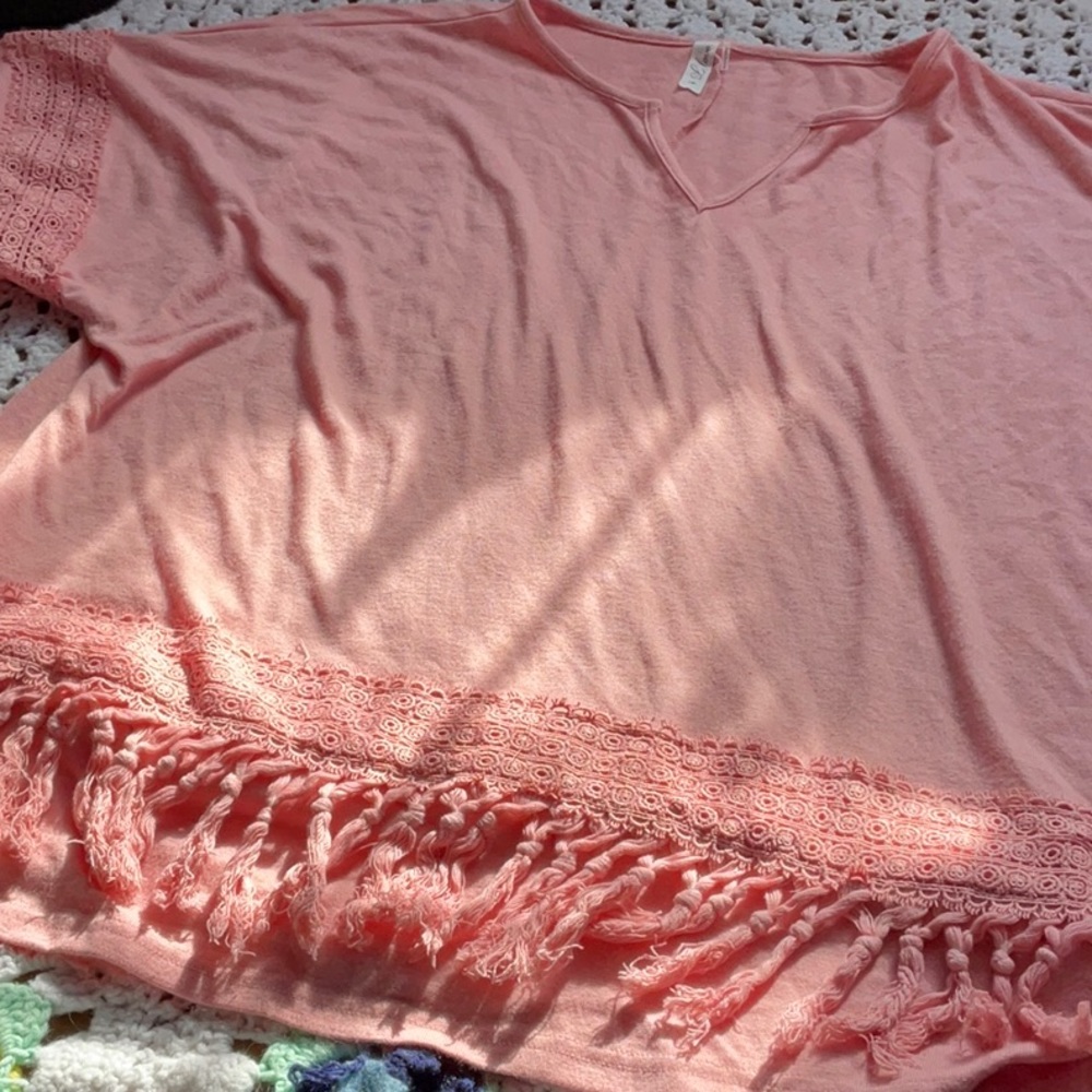Nwot  pretty in pink tunic